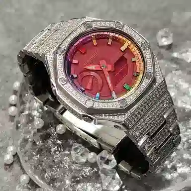 Casio GA-2100 Custom Red