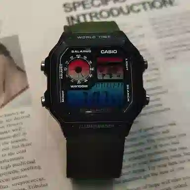 CASIOYOUTH 10 AE-1200WH-1A