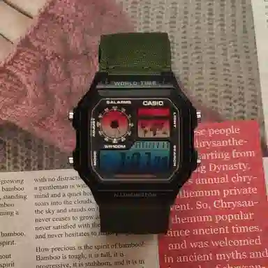 CASIOYOUTH 10 AE-1200WH-1A