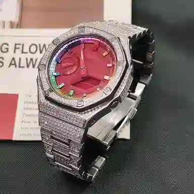 Casio GA-2100 Custom Red
