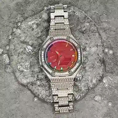 Casio GA-2100 Custom Red