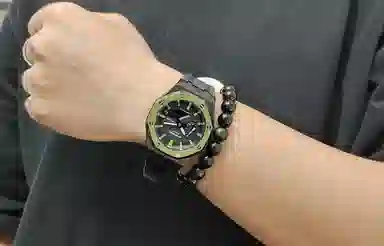 Casio GA-2100SKE-7A Steel Moss