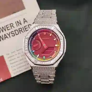 Casio GA-2100 Custom Red