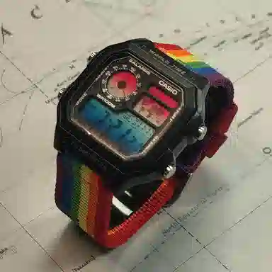 CASIOYOUTH 10 AE-1200WH-1A