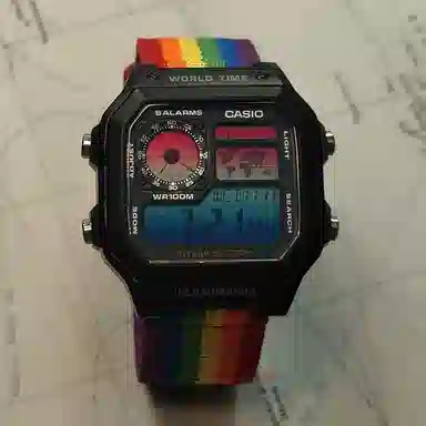 CASIOYOUTH 10 AE-1200WH-1A