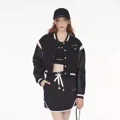 Guuka Hero Varsity Jacket Black