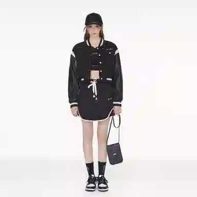 Guuka Hero Varsity Jacket Black