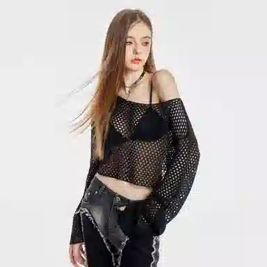 Guuka Hero Black Sweater