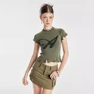 Guuka Hero Crewneck Pullover Sweater