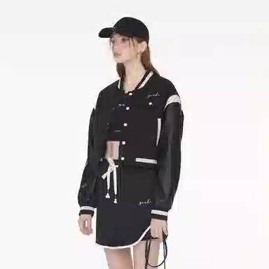 Guuka Hero Varsity Jacket Black