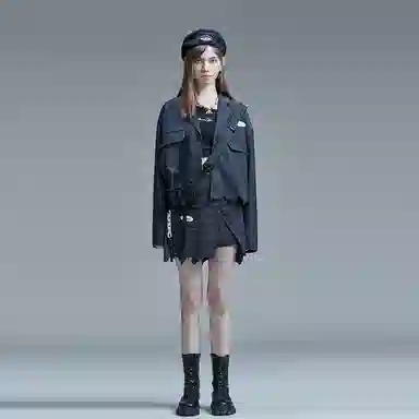 Guuka Hero Skirt Dark Grey