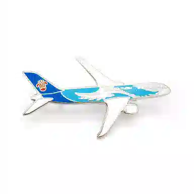 中国南方航空 精品飞机国系胸针 徽章