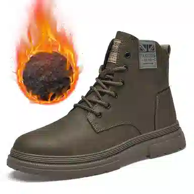 DILIKAN Martin Boots Mid-Top Thick Sole