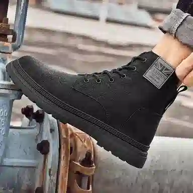 DILIKAN Martin Boots Mid-Top Thick Sole