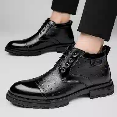 DILIKAN Martin Boots Mid-Top Thick Sole