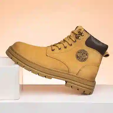 DILIKAN Martin Boots Mid-Calf Thick Sole