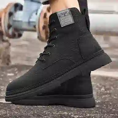 DILIKAN Martin Boots Mid-Top Thick Sole