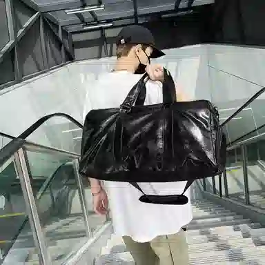 GKY Gym Bag White/Black