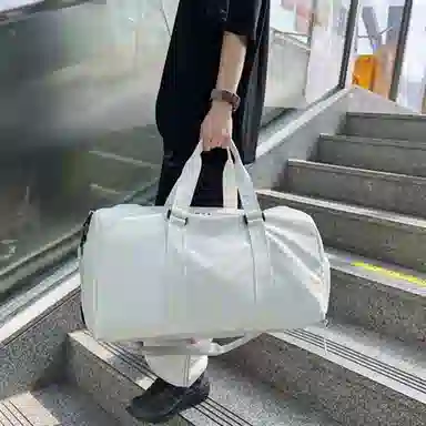 GKY Gym Bag White/Black