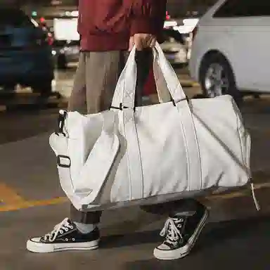 GKY Gym Bag White/Black