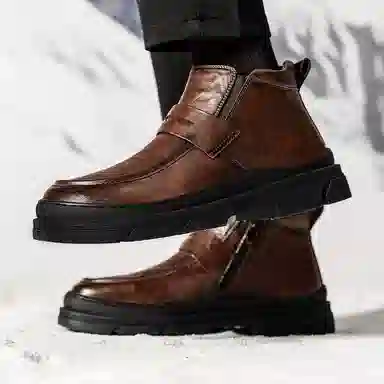 Califbull Mid-Top Leather Boots
