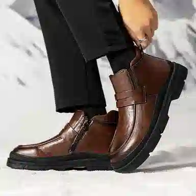 Califbull Mid-Top Leather Boots