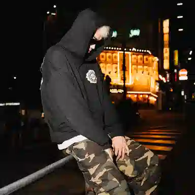 WILDX WildX Obsidian Black Hoodie
