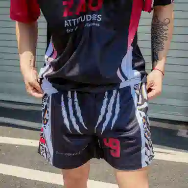 WILDX Wild Layered Mesh Basketball Shorts