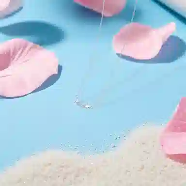 【纯银999 | 蝴蝶】 六桂福珠宝 小众设计经典百搭高级感学生日常简约精致轻奢通勤极简约会温柔气质可调节#好运 足银 项链 女款