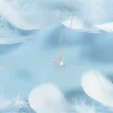 【纯银999】 六桂福珠宝 花环 经典百搭小众设计高级感学生日常简约精致轻奢转运约会通勤温柔气质可调节锁骨链 足银 项链 女款