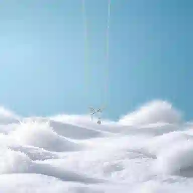 【纯银999】 六桂福珠宝 蝴蝶结 经典百搭小众设计精致高级感简约学生日常时尚轻奢约会通勤温柔气质可调节锁骨链#好运 足银 项链 女款