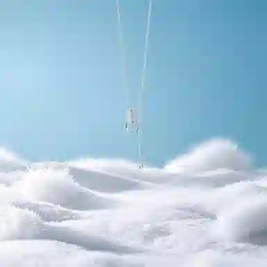 【纯银999 | 莫比乌斯】 六桂福珠宝 小众设计经典百搭高级感日常简约精致轻奢通勤极简温柔气质可调节 足银 项链 女款