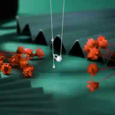 【纯银999】 六桂福珠宝 葫芦 小众设计经典百搭学生日常简约高级感精致轻奢极简通勤温柔气质可调节锁骨链#好运 足银 项链 女款