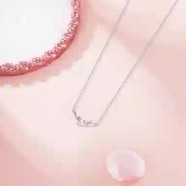 【纯银999 | 节节高升】 六桂福珠宝 经典百搭小众设计极简轻奢约会高级感学生日常精致简约通勤温柔气质可调节锁骨链 足银 项链 女款