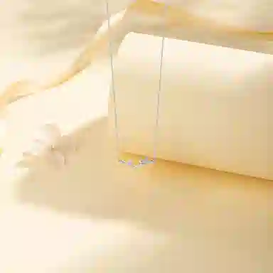 【纯银999 | 节节高升】 六桂福珠宝 经典百搭小众设计高级感日常简约精致通勤轻奢极简约会温柔气质可调节锁骨链 足银 项链 女款