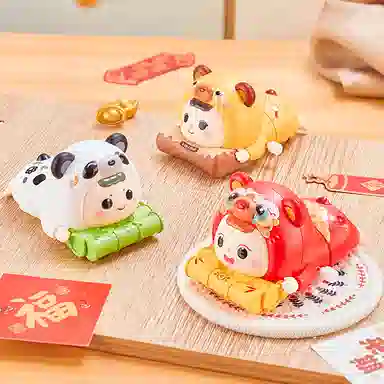 潮酷乐 爬行牛宝宝 玩具