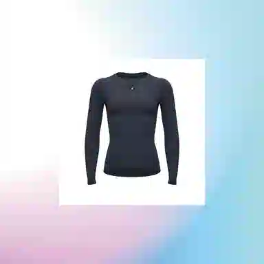 浪莎 双面再生排汗衣保暖长袖打底衫秋冬透气保暖骑行男士骑行配套