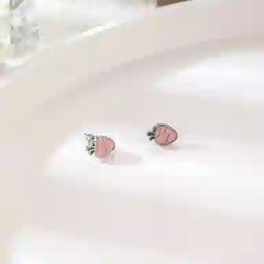 喜潮 胡萝卜轻奢欧美风高级感气质复古风冷淡风清冷风 钛钢 耳钉 女款