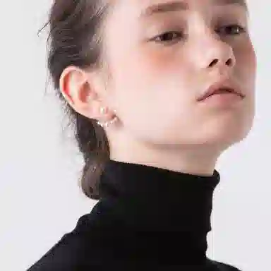 喜潮 轻奢欧美风高级感复古风气质冷淡风清冷风 钛钢 耳环 女款
