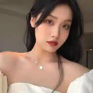 喜潮 唯美气质鱼尾圆形潮流颈链优雅淑锁骨链 合金 项链 女款