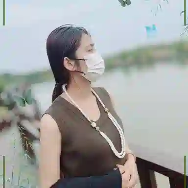 喜潮 新中式国风配饰旗袍禅意 白玉菩提 项链 女款