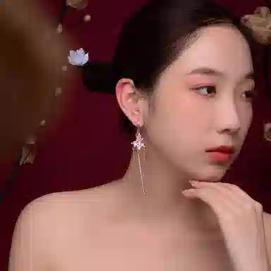 喜潮 金鱼流苏 轻奢小众甜酷风耳坠气质百搭耳扣时尚高级感 合金 耳环 女款
