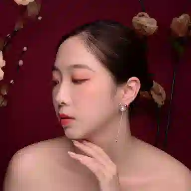 喜潮 兔子流苏小众设计高级感轻奢 人造月光石 耳环 女款 # 精美礼盒