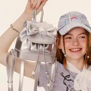 Jade en Plus Backpack Space Silver