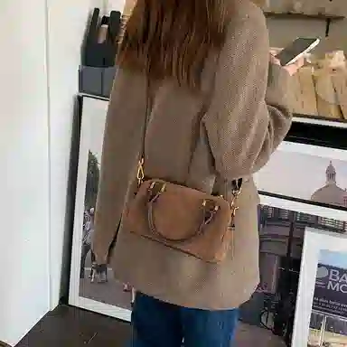 Jade en plus Coco Brown Bag