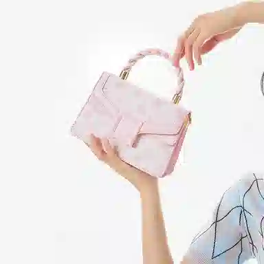 Jade en plus Shoulder Bag Pink