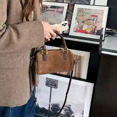 Jade en plus Coco Brown Bag