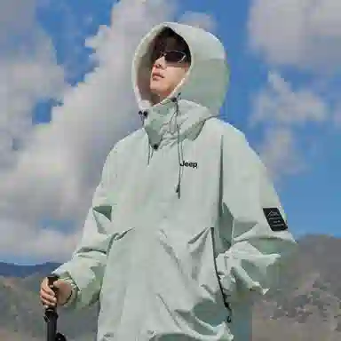 Jeep Hoodie Cotton Jacket Men