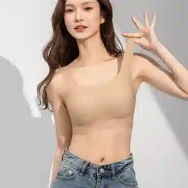 多情猫 无痕美背透气薄杯大胸显小文胸 女款