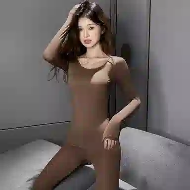 多情猫 玻尿酸美肤肌底衣轻薄打底保暖套装 女款